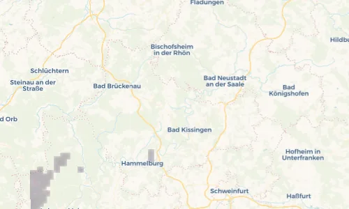 Regenradar Vorschaubild - Aktuelle Niederschläge in Frauenroth und Umgebung
