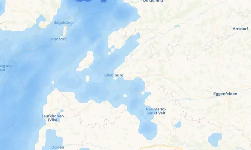 Regenradar Vorschaubild - Aktuelle Niederschläge in Frauensattling und Umgebung