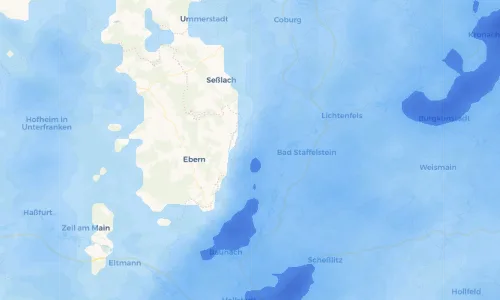 Regenradar Vorschaubild - Aktuelle Niederschläge in Freiberg und Umgebung