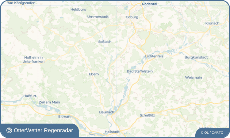 Wetter-Widget-Vorschau mit Vorhersagedaten für Freiberg