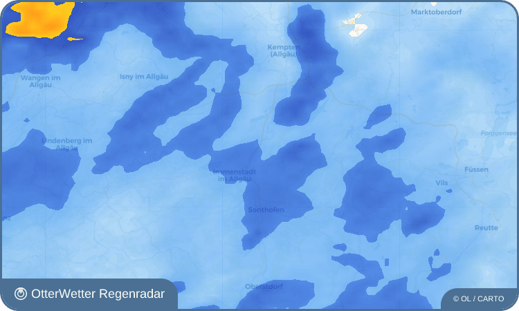 OtterWetter Regenradar-Widget Freidorf