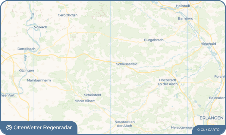OtterWetter Regenradar-Widget Freihaslach