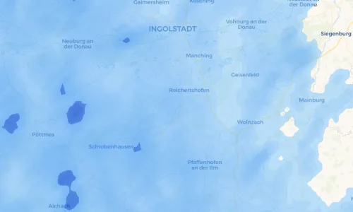 Regenradar Vorschaubild - Aktuelle Niederschläge in Freinhausen und Umgebung