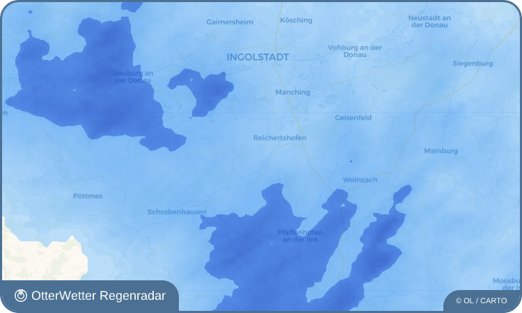 OtterWetter Regenradar-Widget Freinhausen