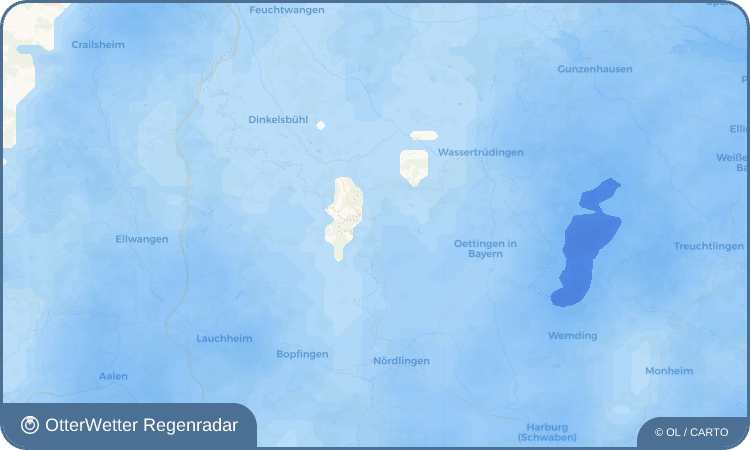 OtterWetter Regenradar-Widget Fremdingen