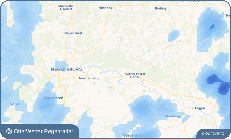 OtterWetter Regenradar-Widget Frengkofen