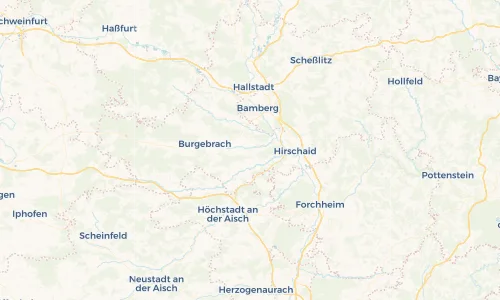 Regenradar Vorschaubild - Aktuelle Niederschläge in Frensdorf und Umgebung