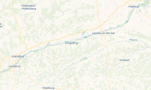Regenradar Frichlkofen: aktuelle Niederschläge in Frichlkofen und Umgebung, Stand 21. Oktober 2026 um 8:20 Uhr