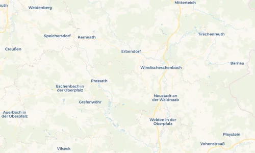 Regenradar Vorschaubild - Aktuelle Niederschläge in Friedersreuth und Umgebung