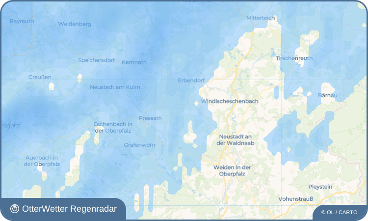 OtterWetter Regenradar-Widget Friedersreuth