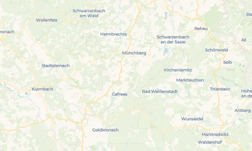 Regenradar Vorschaubild - Aktuelle Niederschläge in Friedmannsdorf und Umgebung
