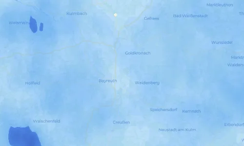 Regenradar Vorschaubild - Aktuelle Niederschläge in Friedrichsthal und Umgebung