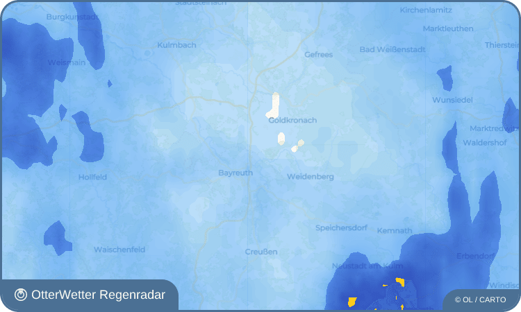 OtterWetter Regenradar-Widget Friedrichsthal