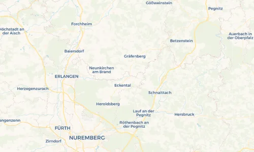 Regenradar Vorschaubild - Aktuelle Niederschläge in Frohnhof und Umgebung