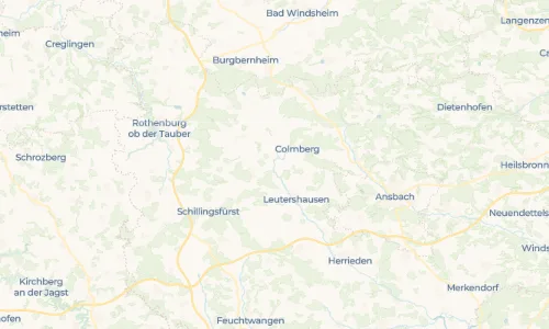 Regenradar Vorschaubild - Aktuelle Niederschläge in Frommetsfelden und Umgebung