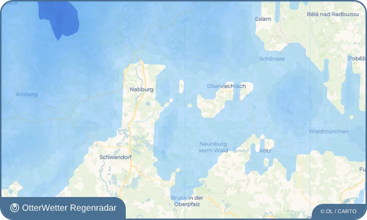 Wetter-Widget-Vorschau mit Vorhersagedaten für Fronhof