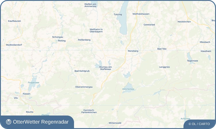 OtterWetter Regenradar-Widget Froschhausen