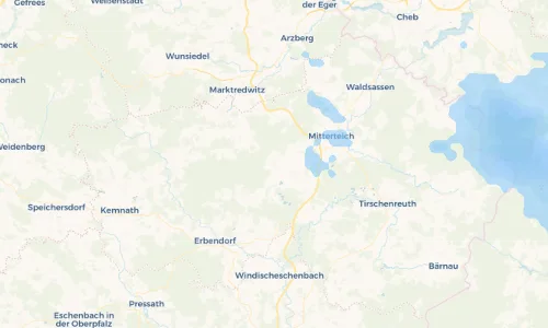 Regenradar Vorschaubild - Aktuelle Niederschläge in Fuchsmühl und Umgebung