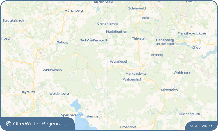 OtterWetter Regenradar-Widget Furthammer