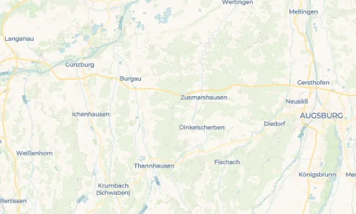 Regenradar Vorschaubild - Aktuelle Niederschläge in Gabelbachergreut und Umgebung