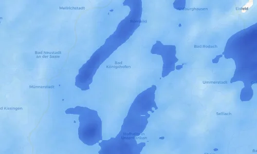Regenradar Vorschaubild - Aktuelle Niederschläge in Gabolshausen und Umgebung