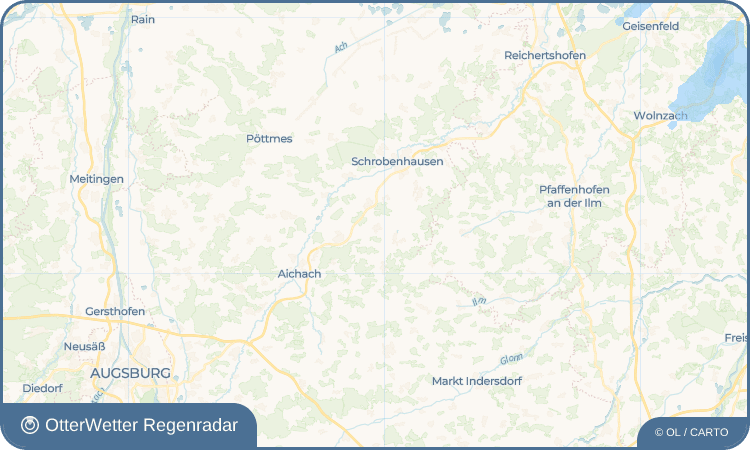 Wetter-Widget-Vorschau mit Vorhersagedaten für Gachenbach