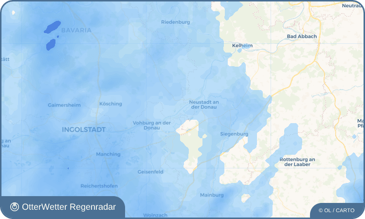 Widget-Vorschau für Gaden bei Pförring Wetter-Widget-Vorschau mit Vorhersagedaten für Gaden bei Pförring