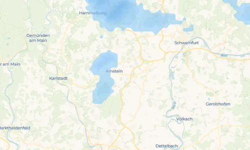 Regenradar-Vorschau: aktuelle Niederschläge in Gänheim und Umgebung