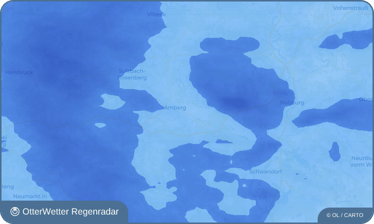 OtterWetter Regenradar-Widget Gärmersdorf