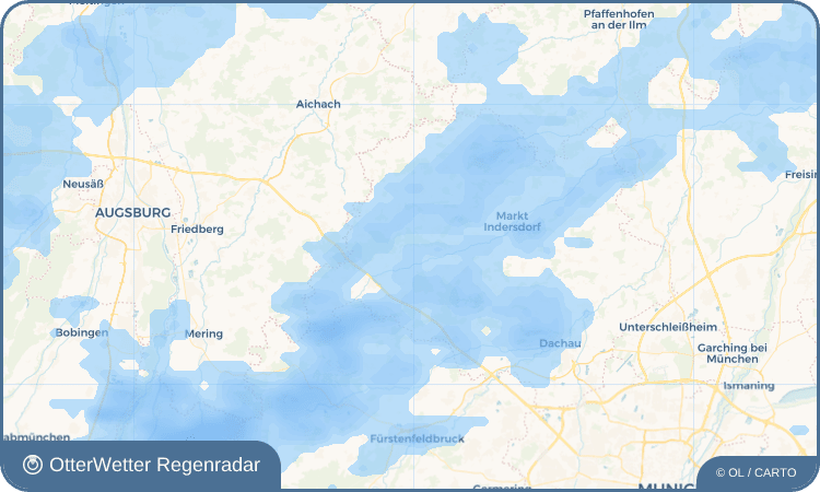 OtterWetter Regenradar-Widget Gaggers