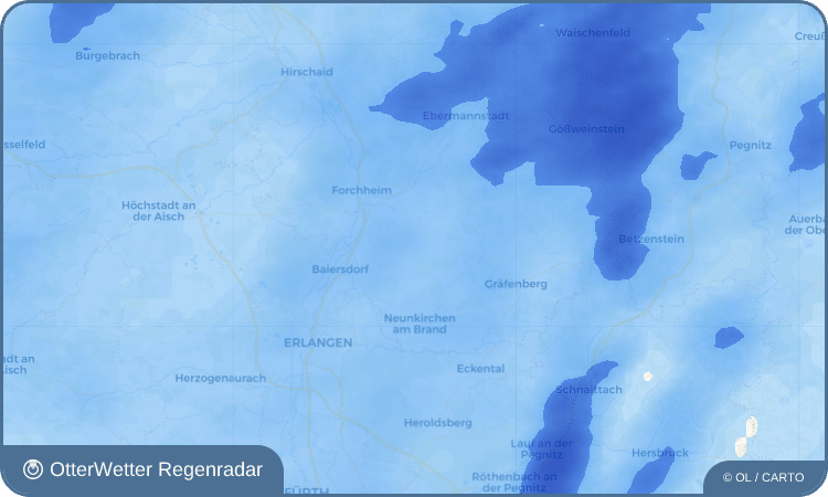 Wetter-Widget-Vorschau mit Vorhersagedaten für Gaiganz