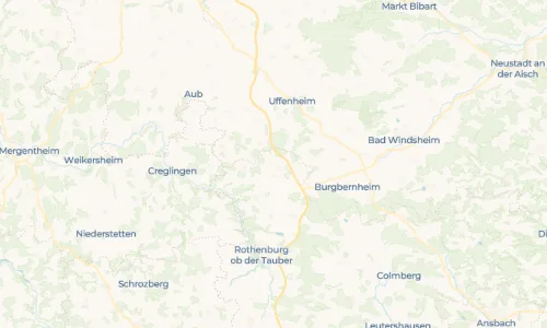 Regenradar Vorschaubild - Aktuelle Niederschläge in Gailshofen und Umgebung