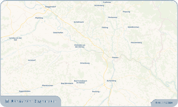 OtterWetter Regenradar-Widget Gaisbruck