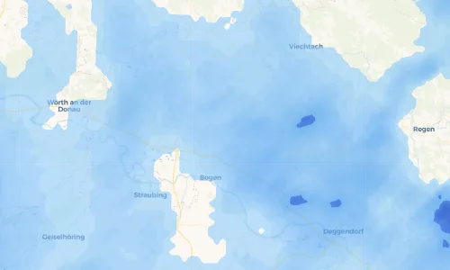 Regenradar Vorschaubild - Aktuelle Niederschläge in Gaishausen und Umgebung