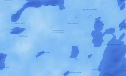 Regenradar Vorschaubild - Aktuelle Niederschläge in Gaismarkt und Umgebung