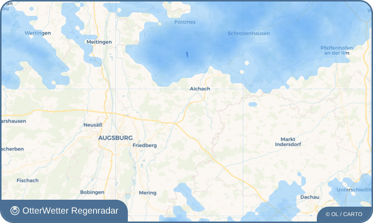 OtterWetter Regenradar-Widget Gallenbach