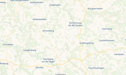 Regenradar Vorschaubild - Aktuelle Niederschläge in Gammesfeld und Umgebung