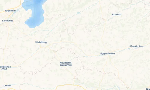 Regenradar Vorschaubild - Aktuelle Niederschläge in Gangkofen und Umgebung