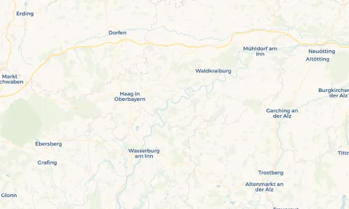 Regenradar Vorschaubild - Aktuelle Niederschläge in Gars-Bahnhof und Umgebung