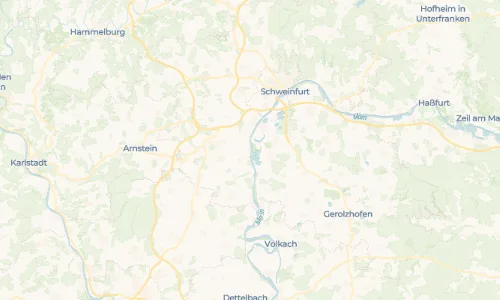 Regenradar Vorschaubild - Aktuelle Niederschläge in Garstadt und Umgebung