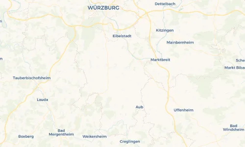 Regenradar-Vorschau: aktuelle Niederschläge in Gaukönigshofen und Umgebung