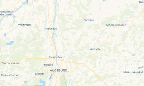 Regenradar Vorschaubild - Aktuelle Niederschläge in Gaulzhofen und Umgebung