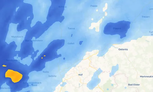 Regenradar Vorschaubild - Aktuelle Niederschläge in Gebersreuth und Umgebung