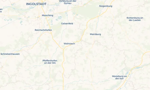 Regenradar Vorschaubild - Aktuelle Niederschläge in Gebrontshausen und Umgebung