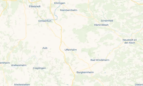 Regenradar Vorschaubild - Aktuelle Niederschläge in Geckenheim und Umgebung