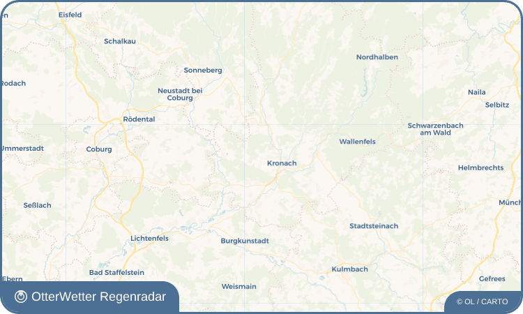 OtterWetter Regenradar-Widget Gehülz