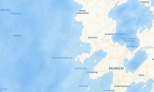 Regenradar Vorschaubild - Aktuelle Niederschläge in Geiselbullach und Umgebung