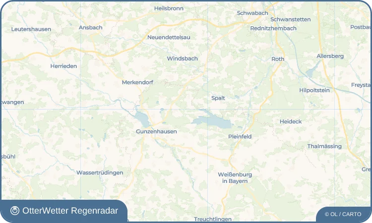Wetter-Widget-Vorschau mit Vorhersagedaten für Geiselsberg
