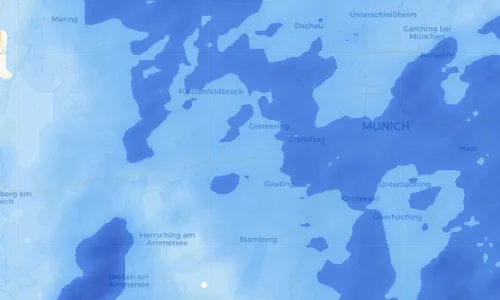 Regenradar Vorschaubild - Aktuelle Niederschläge in Geisenbrunn und Umgebung
