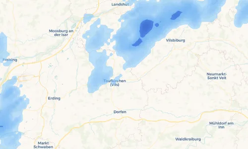 Regenradar Vorschaubild - Aktuelle Niederschläge in Geislbach und Umgebung